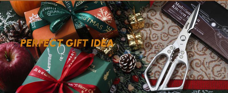 【TikTokShopBlackFriday】HUUSK Kitchen Scissors All Purpose -FallFreshness- Stainless Steel Kitchen Shears, Sharp Silver Meat Scissors, Dishwasher Safe, Heavy Duty Poultry Shears, Japanese Cooking Scissors for Food, Chicken Bones, and Turkey – Perfect Gift! 【TikTokShopBlackFriday】HUUSK Kitchen Scissors All Purpose -FallFreshness- Stainless Steel Kitchen Shears, Sharp Silver Meat Scissors, Dishwasher Safe, Heavy Duty Poultry Shears, Japanese Cooking Scissors for Food, Chicken Bones, and Turkey – Perfect Gift!