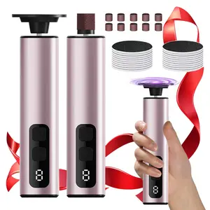 Electric Callus Remover, Callus Remover Feet, 2-In-1 Electric Nail File, 9-Speed Variable, Rechargeable Portable Pedicure Tool, Perfect Gift for All Seasons