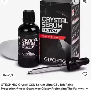 Gtecniq Crystal Serum Ultra Ceramic Coating