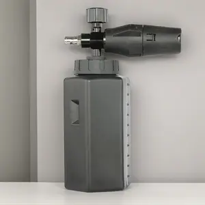 ROCRIKS Professional Foam Cannon2.0 for Car, Adjustable Spray Nozzle, 1.1 Liter Soap Canister, 1/4" Quick Connect Plug for Pressure Washer,Mobile Car Detailing Equipment