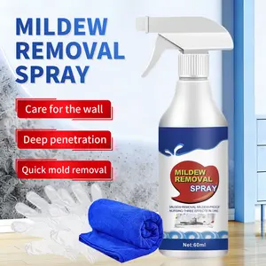 Mold Cleaning Kit 60ml - Multipurpose Mold Remover Spray, Deep Cleaner for Bathroom Surfaces savior couple shopping bathtub makeover quality cleaner toilet