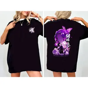Demon Slayer Kochou Shinobu Character Shirt, Hashira Anime Shirt, Gift For Dm Anime Fan, Unisex Short Sleeve Tee
