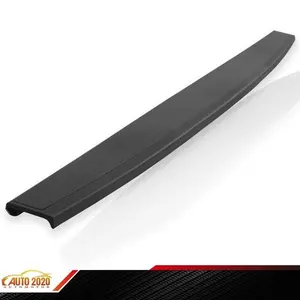 Fit For 2014-2019 Sierra Silverado Black Tailgate Cap Molding Top Protector Trim