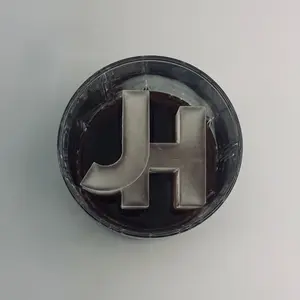 Letter Merge Ice Cubes - 2 Letters Fused into Ice - Wedding & Event Letter Molds for 3 Inch Glasses - Unique Cocktail Drink Accessory