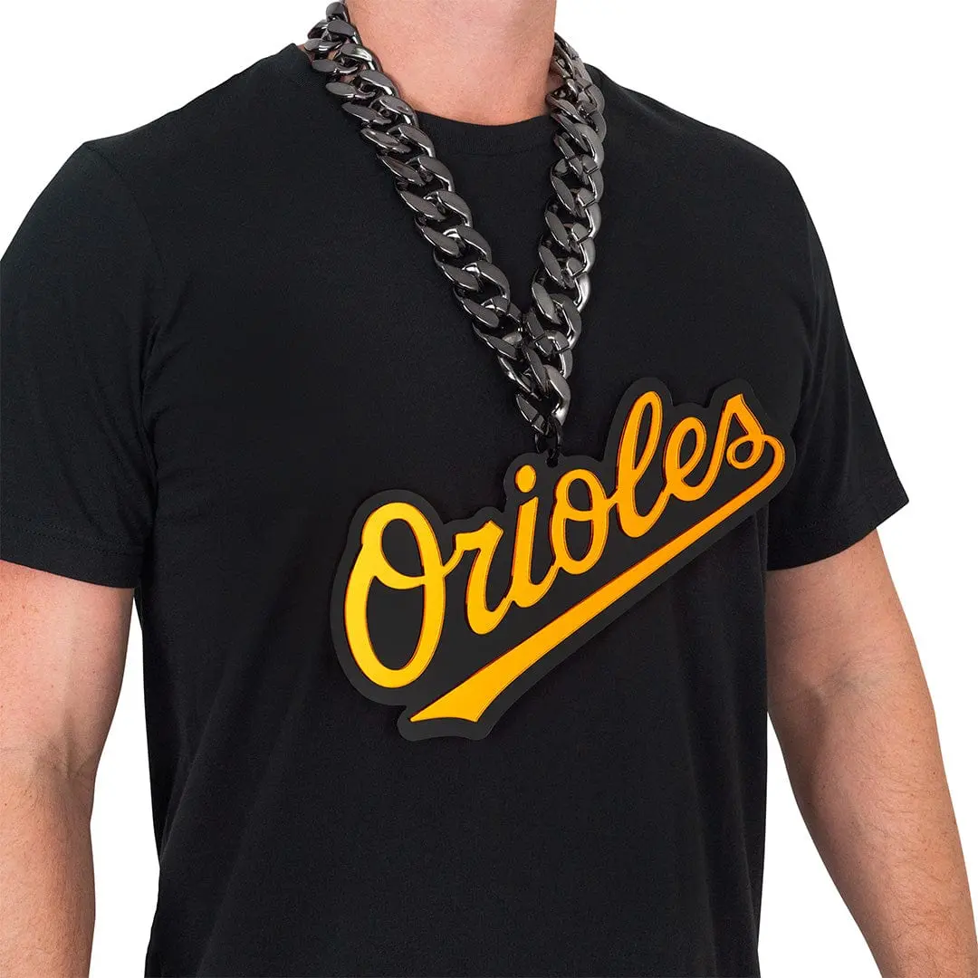 Baltimore Orioles Script Logo MLB Chromatic Chain