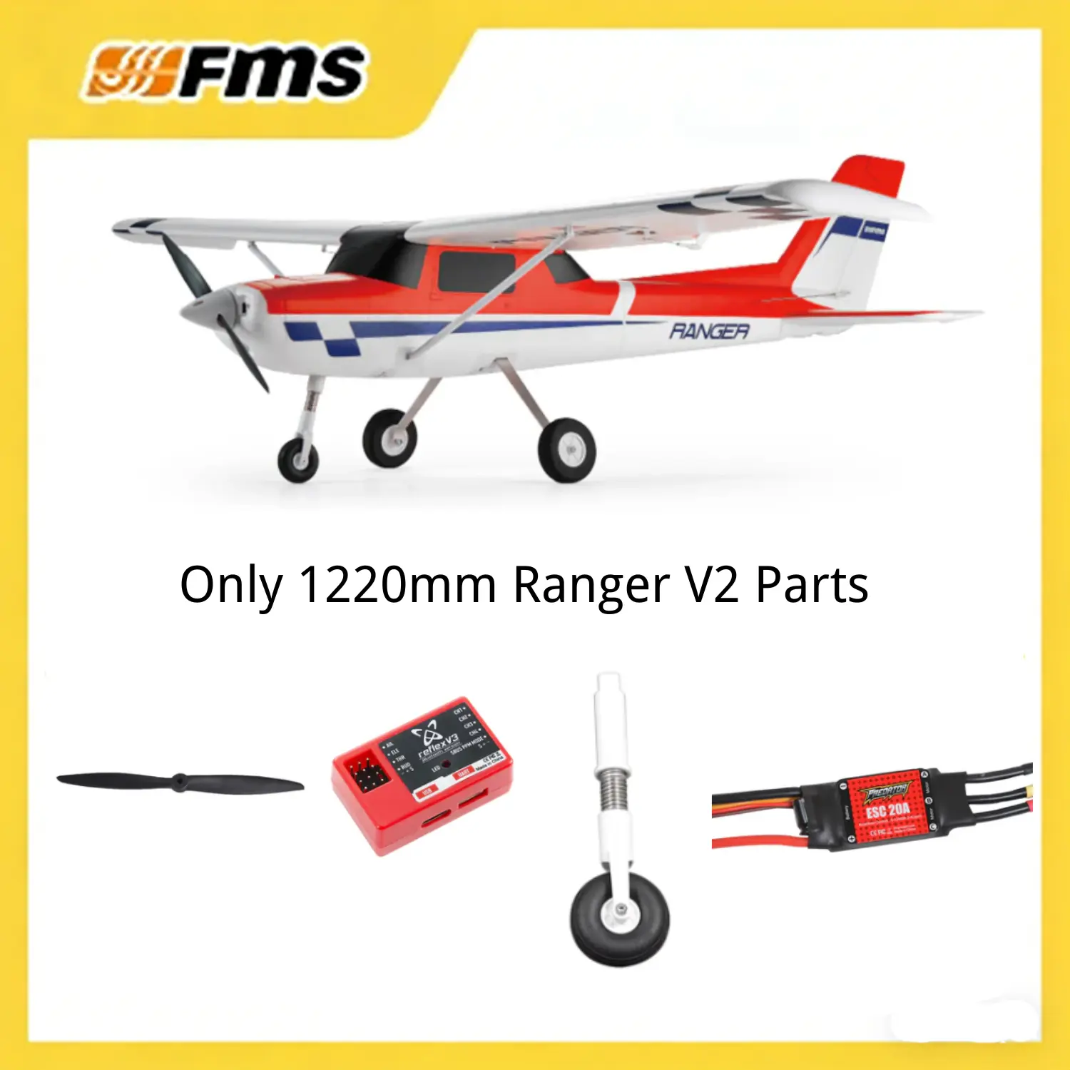 1220mm Ranger ESC Parts, Electric Remote Control Toy Accessories (Not an Airplane)