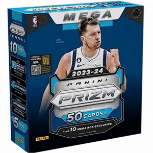 2023-24 Panini NBA Prizm Mega Box (Pink Ice) - Sports Trading Card Basketball Collectibles