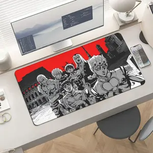 Large Anime Mousepad Rubber Play Mat Jojo Bizarre Adventure Gaming Office Accessories for Mice Pad with Smooth Surface & Unique Design