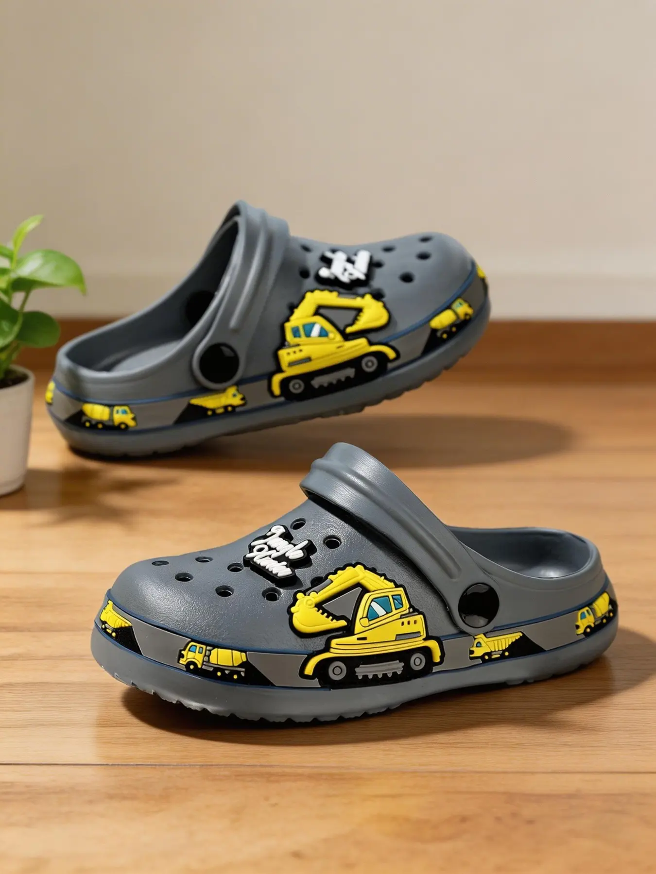 Hole Shoes Garden Mules, Cute Dinosaur Beach Sandals, Summer Lightweight Pool Shower Slippers, Toddler Boys Girls Water Shoes, Cartoon Slides, Fun Slippers, Eva Slippers