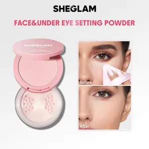 SHEGLAM Insta-Ready Face & Under Eye Setting Powder Duo-Bubblegum Cosmetic Makeup-Effortlessbeauty- Coachella-#Summervibes-mothersdaygift