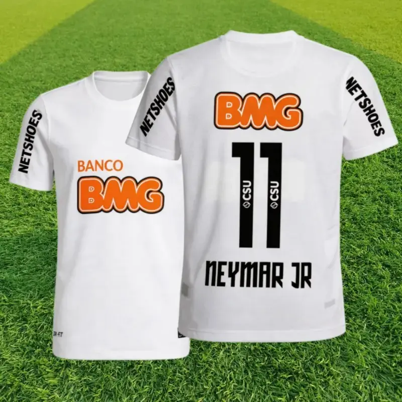 11-12  Home No. 11 Neyma Short Sleeve Vintage Soccer Jersey