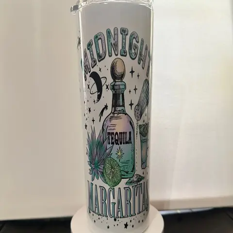 Midnight Margaritas Stainless Steel Tumbler