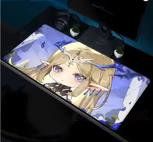 [Sale off up to 65%][Free Ship] Game Wuthering Waves Cartethyia teclado Mousepad Large Gaming Mouse Pad Lock Edge offices accessories Computer Keyboard Desk Mat (2)