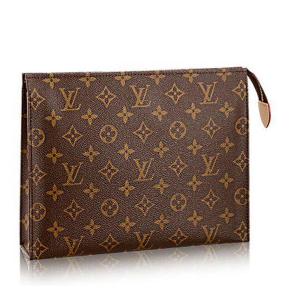 Pre-owned Louis Vuitton 19 Monogram M47542 Pouch Clutch Bag