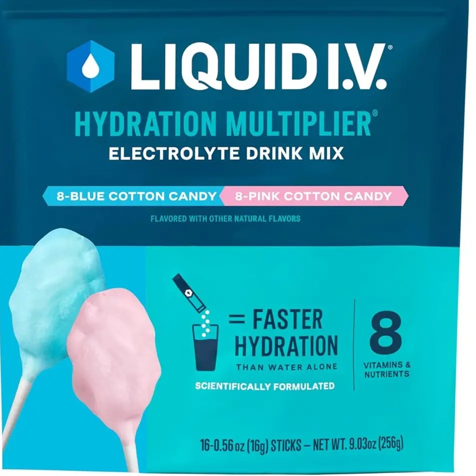 Hydration Electrolytes, Liquid Cotton Candy