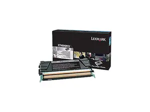Lexmark X746H4KG High Yield Return Program Toner Cartridge - Black