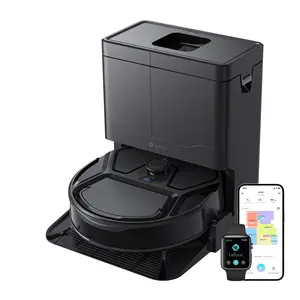 Lefant M265 Robot Vacuum and Mop Combo, Self-Cleaning Roller Mop, 15000Pa Suction, LiDAR Navigation, Carpet Detection, App Control