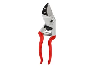Felco F32 Pruning Shears – 8.3" Garden Clippers with Anvil Blade for Woody Stems | Hand Pruners for Gardening | Garden Tool Cutter with Forged Aluminum Handle, Rubber Grip, Precision Swiss Performance