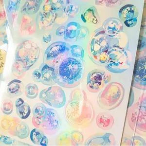 Twinkle Blue Bubble Sticker