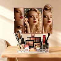 Rose Golden with 8-Grid Storage