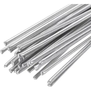50pcs Low Temperature Aluminum Welding Rods, Versatile Welding King (each 50cm Long, Diameter 1.6mm), Ideal for Metal Welding