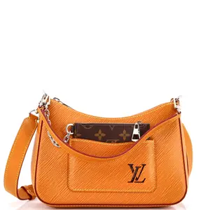 Pre-owned Louis Vuitton Leather Shoulder Bags Marelle Handbag Epi by Rebag