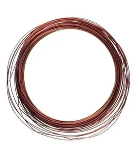 Artisan Copper Wire, Half Round, 18ga, (21ft)