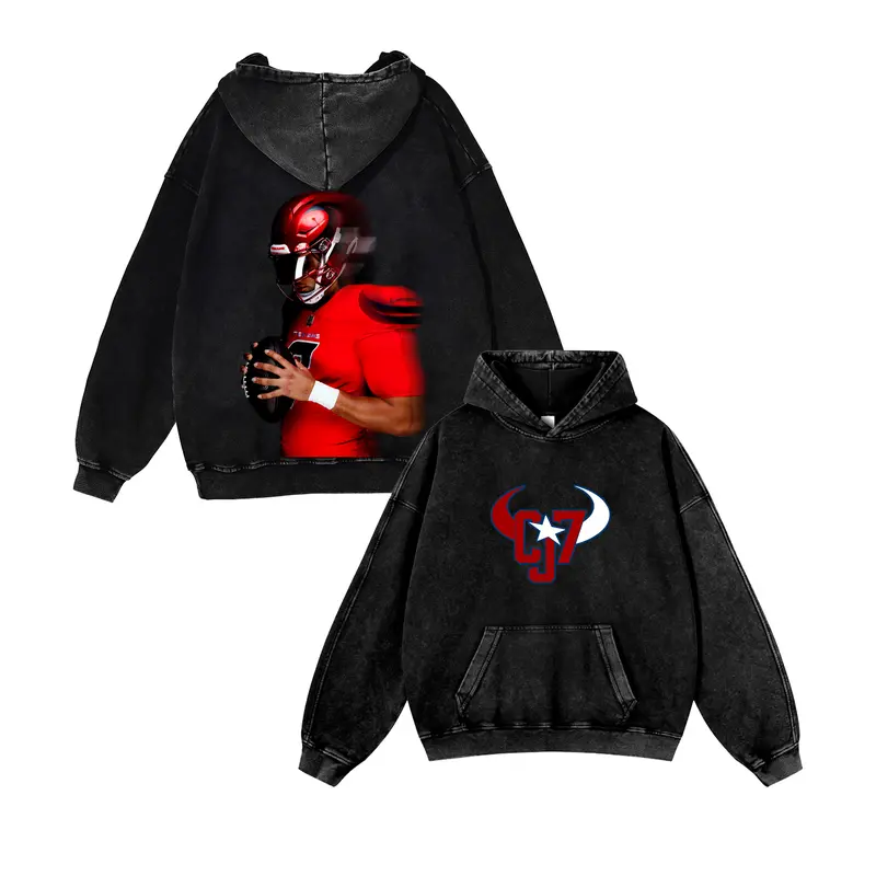 Zay Flowers #4 Ravens Casual Washed Hoodie | Baltimore Speed WR