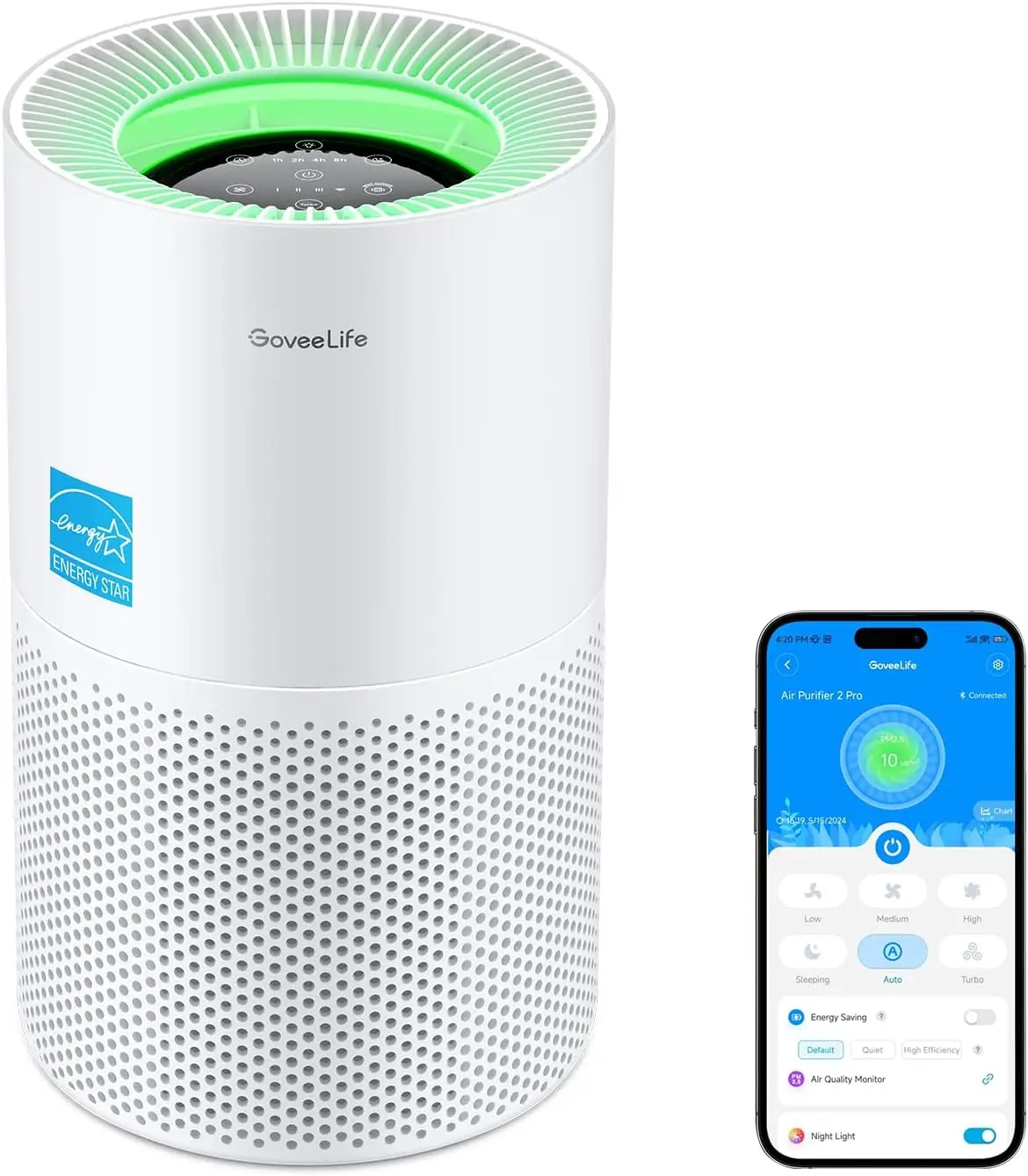 GoveeLife Smart Air Purifier #TikTokShopBacktoSchool