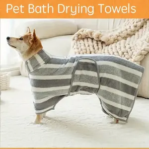 Large Super Absorbent Pet Bath Towel - Quick-Drying, Soft, Gentle on Skin, Ideal for Drying and Warming Your Pet After Bath Time