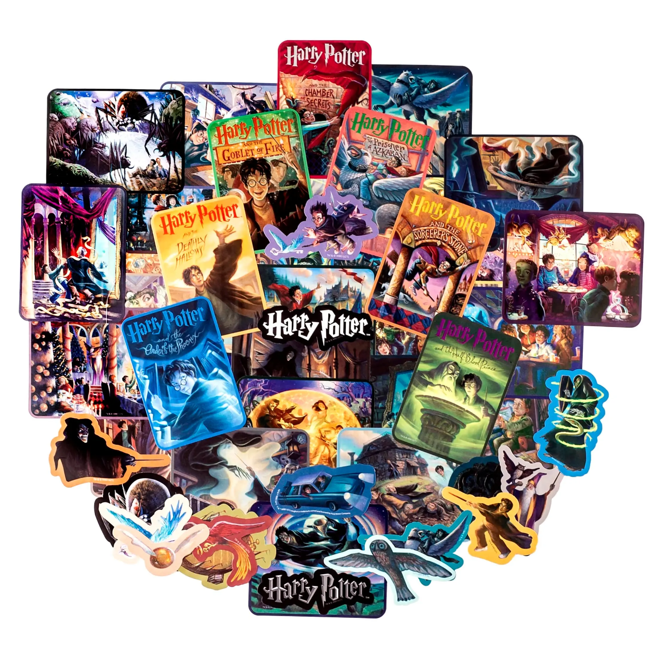 Harry Potter Literary Art Decals (60-Pack)