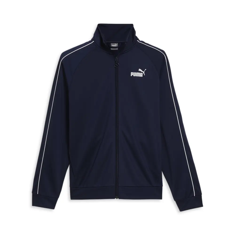 PUMA Womens Piped  Athletic Outerwear Casual - Blue