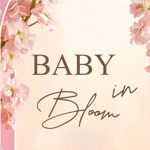 Baby Shower Decorations, Baby Gender Reveal Party Supplies, Decorative Wall Arch Decoration Stickers, Bee Flower Sticker, Perfect for Celebrating Newborns