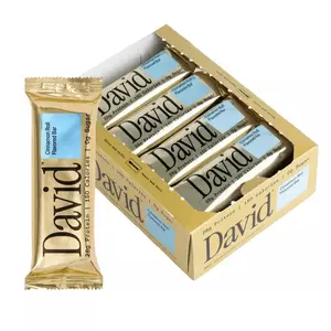 David Protein Gold Cinnamon Roll High Protein Bars - 28g Protein
