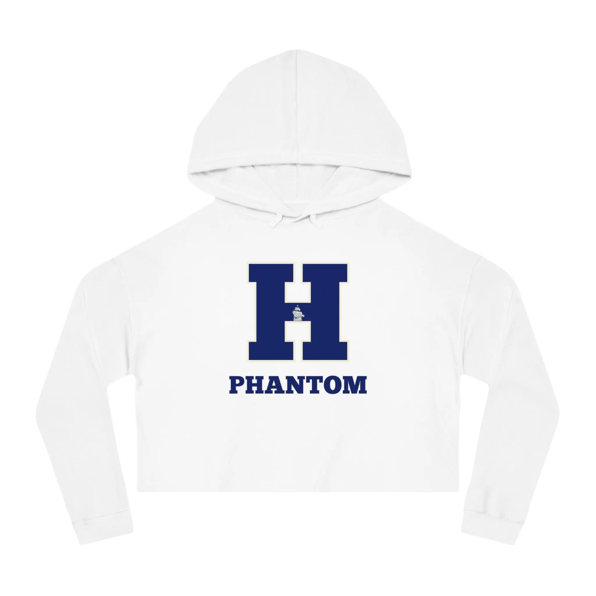 Phantom Cropped Hoodie