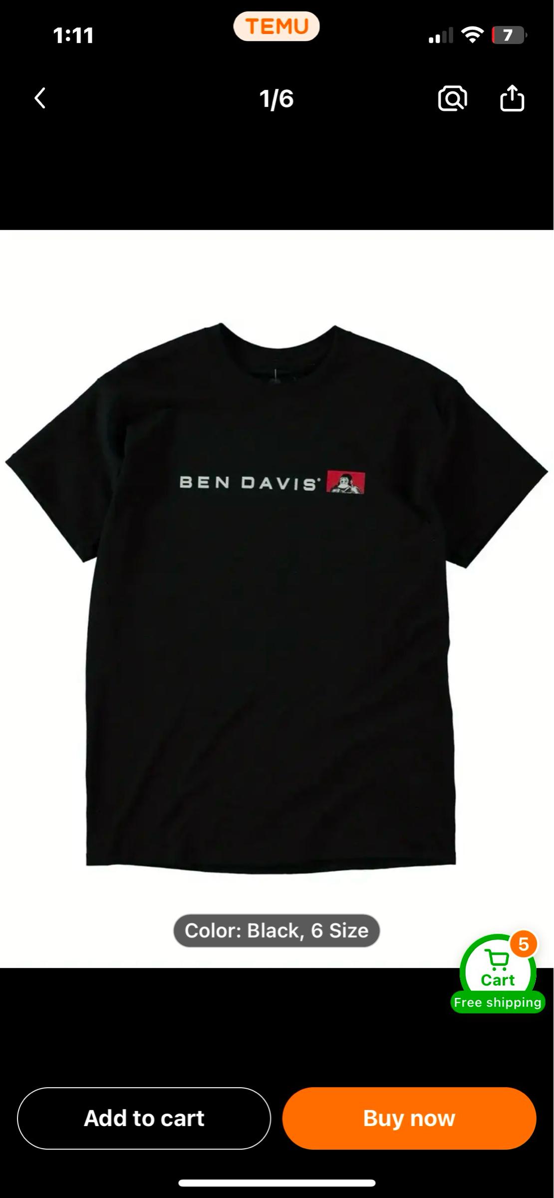 BEN DAVIS Iconic Gorilla Print Design T-Shirt – Men'S Casual Crew Neck T-Shirt, Short Sleeves, Summer Knit Fabric, Slight Stretch, Blending The Classic Brand Logo with Street Art Vibes to Highlight Individuality And a Trendy Style. valentine sweatshirt