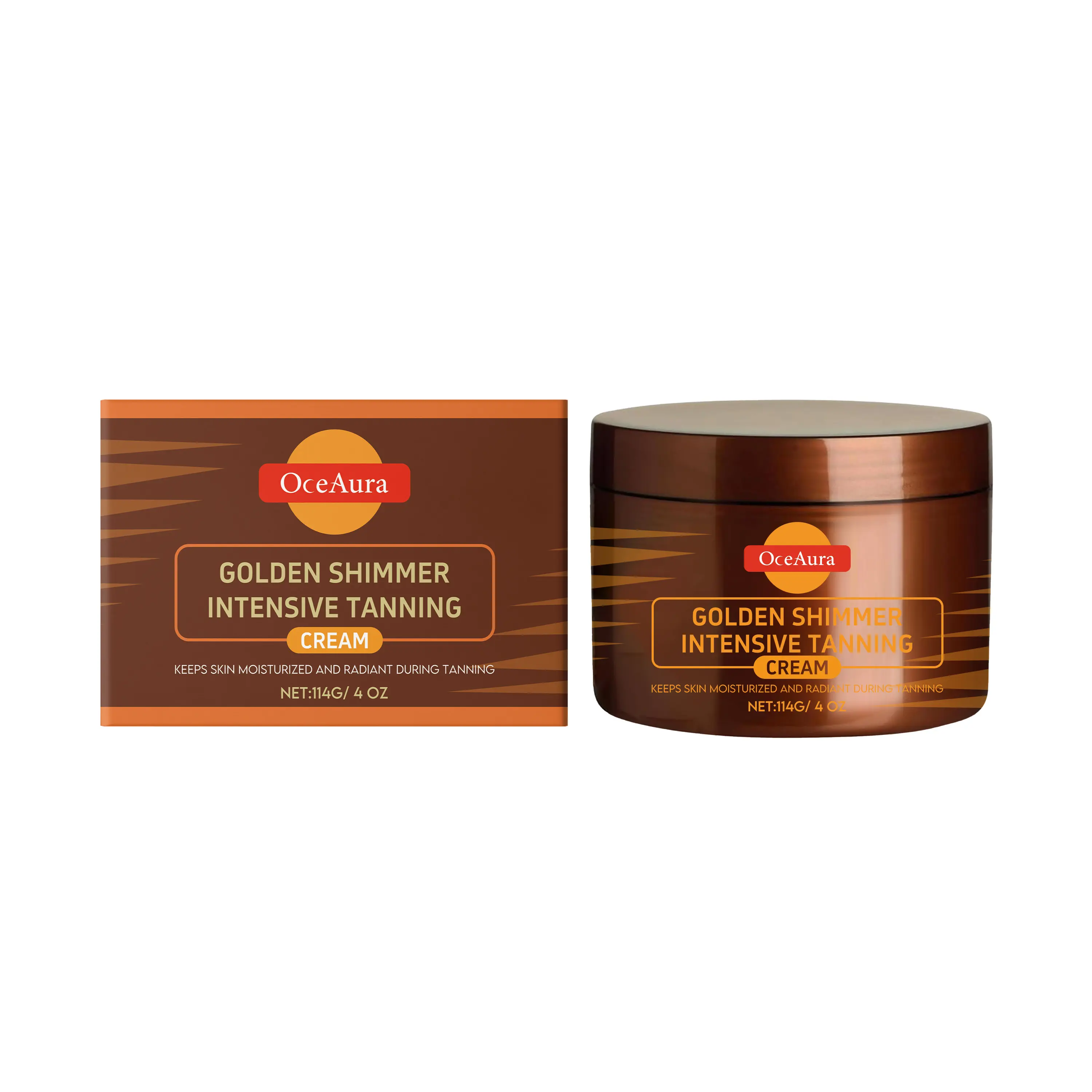 Tanning Body Cream, Outdoor Sunless Tanning and UV Protection Herbal Essence Tanning Cream