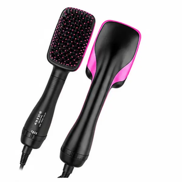 2 in 1 Comfort Comb Design Multifunctional Hair Dryer, Fast Drying Hair Styling Tool, Hairdressing Comb Hot Air Brush, Trending Products, Makeup Products, Back To School, Hair Straightener Comb portable handheld fan Holiday Gift Bags Set
