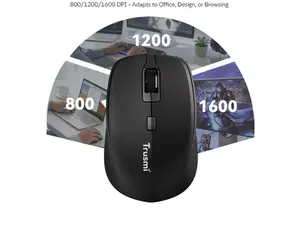 2.4G/BT Lightweight Wireless Gaming Mouse Ergonomic Wired