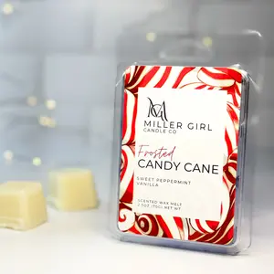 Frosted Candy Cane  Wax Melts