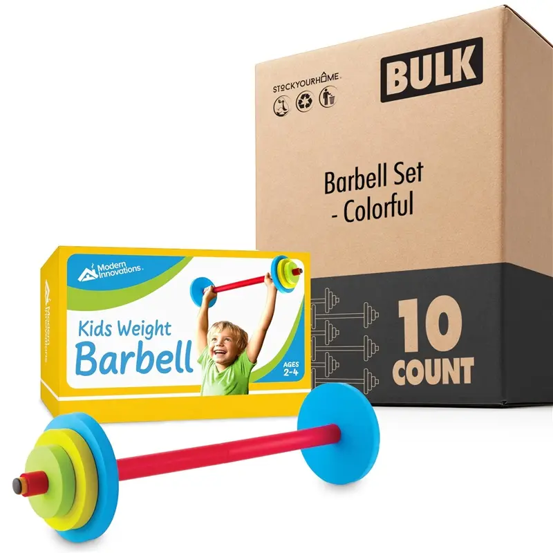 Barbell Set - Colorful 10 Pack