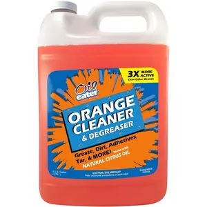 Cleaner Degreaser, 1-Gallon Concentrate for Oil Removal, Grease Stains and Heavy Duty Automotive, Outdoor, Floor Cleaning
