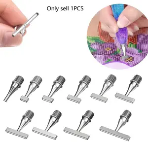 Thin Version Stainless Steel Diamond Painting Art Drilling Tips Nibs Placers Tool Accessories Kit Diamond Art Tools
