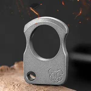 Stainless Steel Multi-Functional Emergency Tool Pendant Necklace Charm, Car Window Breaker Decorative Hanging Accessory for Home Decoration Durable High Quality