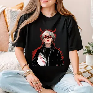 Miranda Priestly Graphic Shirt, Devil Wears Prada Inspired Tee, Fashion Movie Character Clipart Hoodie, Boss Lady Quote Design Sweatshirt