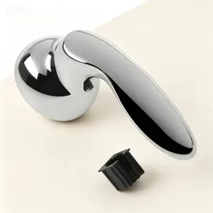Shower Faucet Handle Replacement Kit with Cross Handle Design for Bathroom Sink and Tub Reusable Durable Metal Construction Easy Installation for Single Handle Faucets