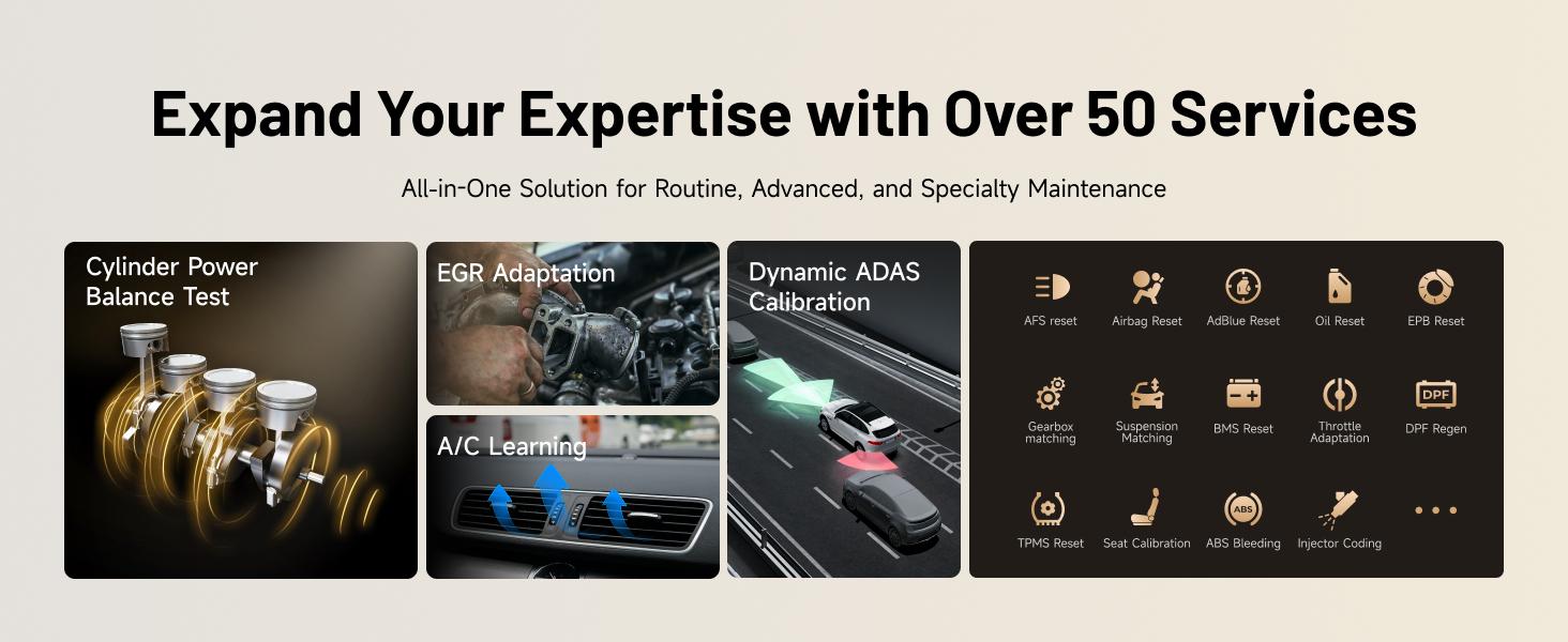 TOPDON ONE 10.1" Bidirectional Car Diagnostic OBD2 Scanner J2534 Pass-Thru, ECU Coding Full System Scan, 50+ Services TopFix AI, OE Topology