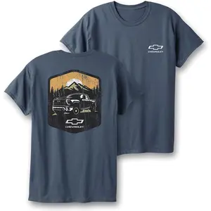 Silverado Duramax Mountain Graphic T-Shirt, Chevy Trucks Collection,  GM Tees, Unisex Cotton Shirt, Gift For Truck Lovers, Chevy Fan Tee