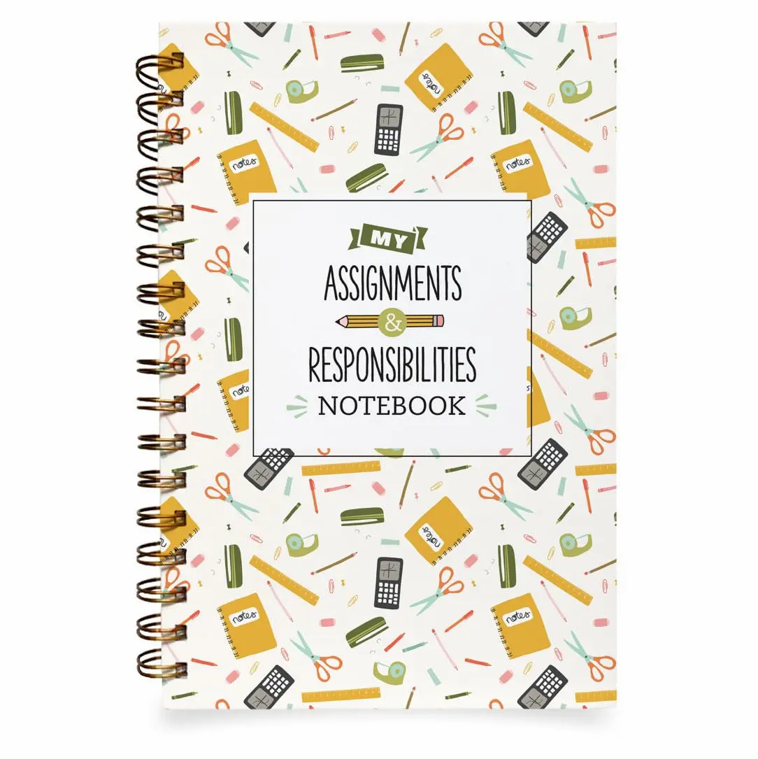 Hot Selling 2024 High-quality acid-free paper that helps prevent pens from bleeding or smudging. Homework Planner for Elementary, Middle and High School Children - Undated Weekly and Daily Pages, Waterproof Cover ADHD Kids Planning Notebook