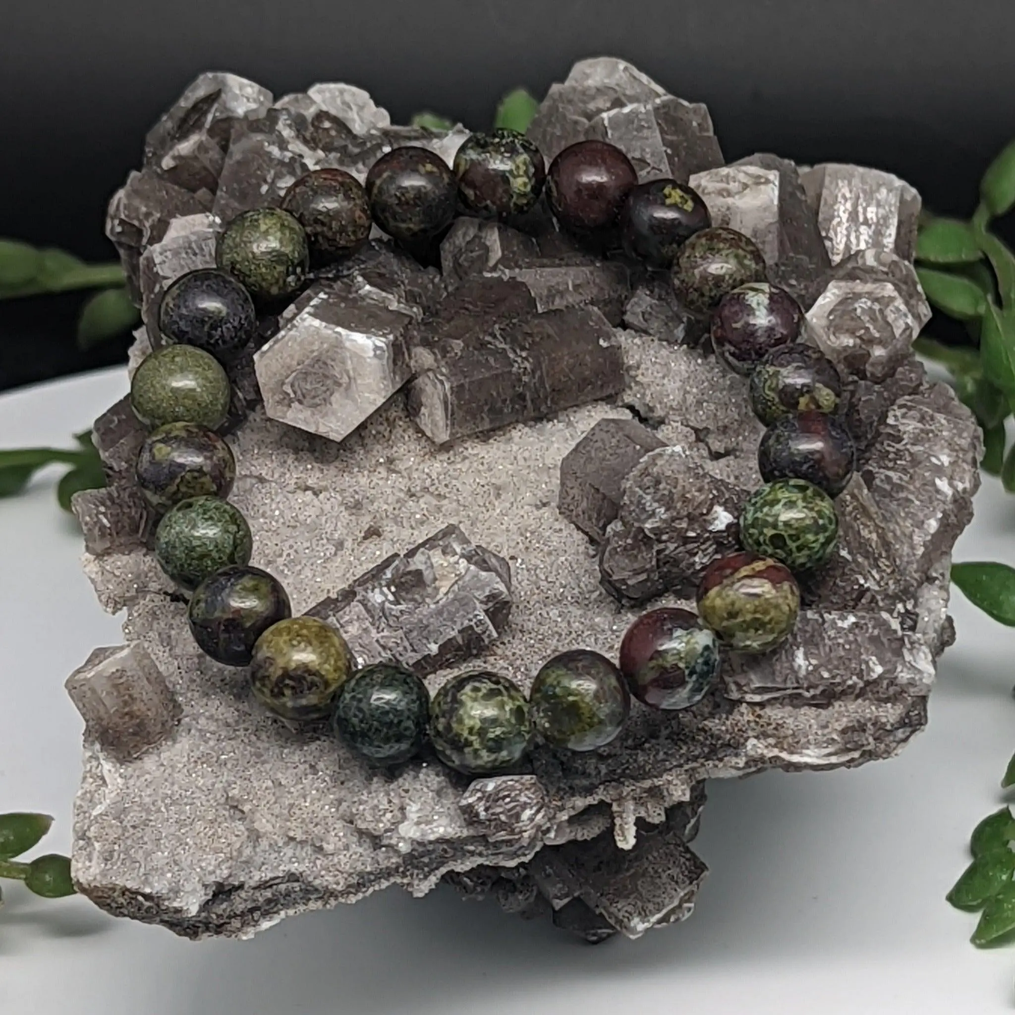 Dragon's Blood Bead Bracelets
